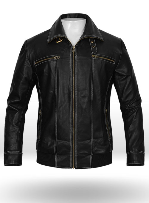 (image for) Die Hard 5 Bruce Willis Leather Jacket - Click Image to Close