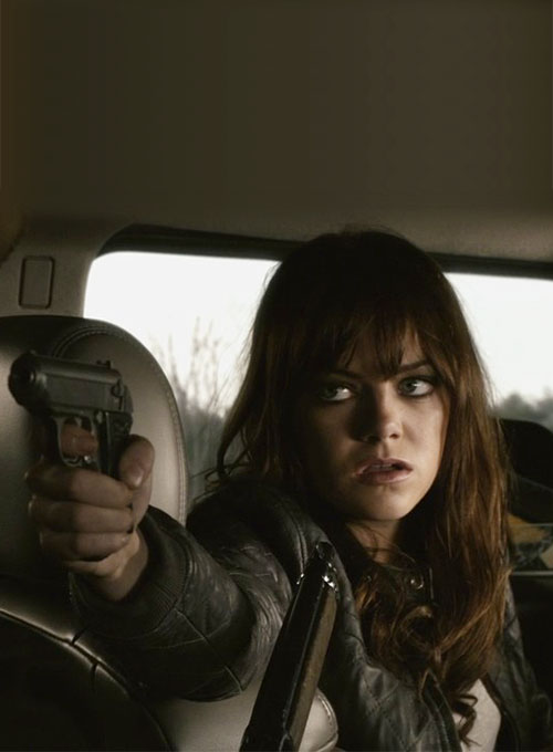 (image for) Emma Stone Zombieland Leather Jacket