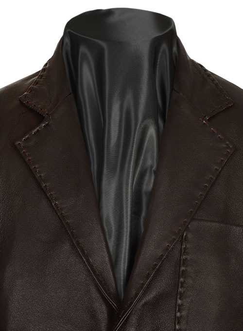(image for) Fast and Furious 7 Jason Statham Leather Blazer - Click Image to Close
