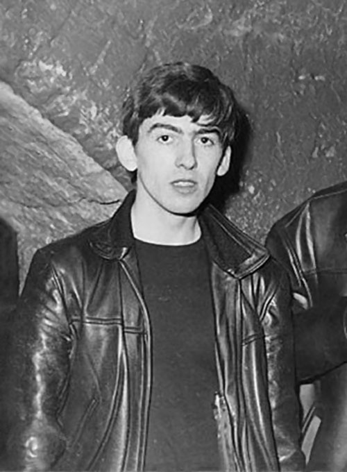 (image for) George Harrison (The Beatles) Leather Jacket - Click Image to Close