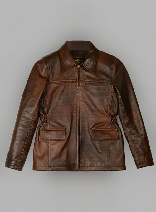 (image for) Katniss Hunger Games Leather Jacket - Click Image to Close
