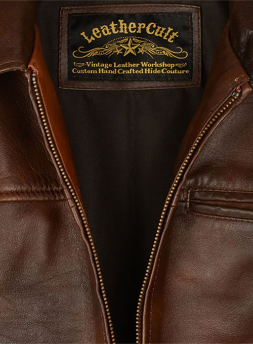 (image for) Katniss Hunger Games Leather Jacket - Click Image to Close