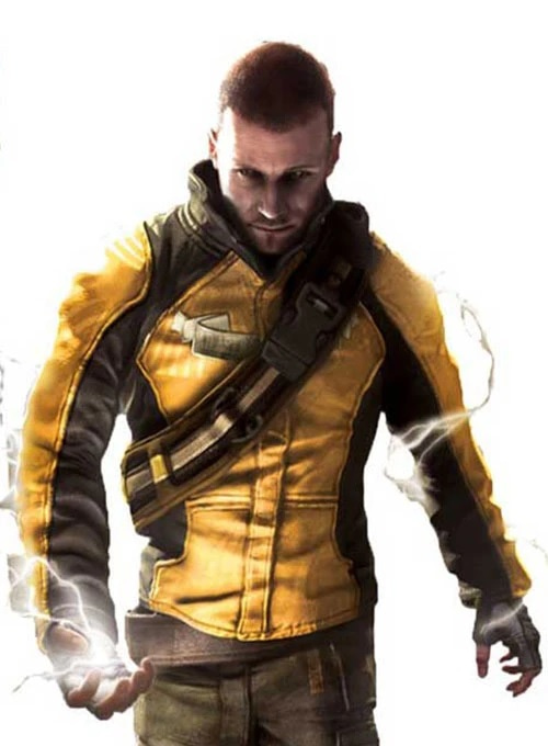 (image for) InFamous Cole MacGrath Leather Jacket - Click Image to Close