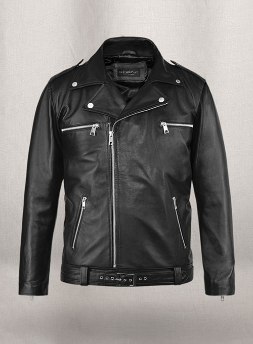 (image for) Jeffrey Morgan The Walking Dead Leather Jacket