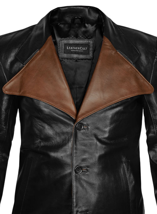(image for) Jim Morrison Leather Jacket - Click Image to Close