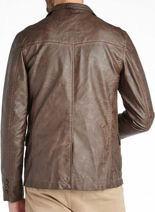 (image for) Leather Blazer - # 717 - Click Image to Close