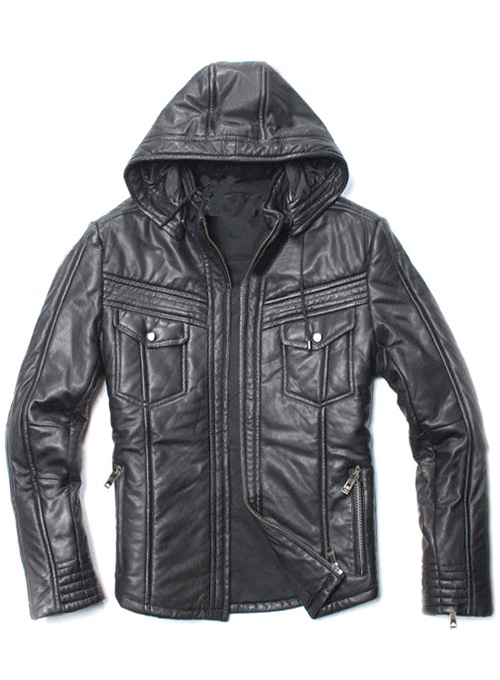 (image for) Leather Hood Jacket #109 - Click Image to Close