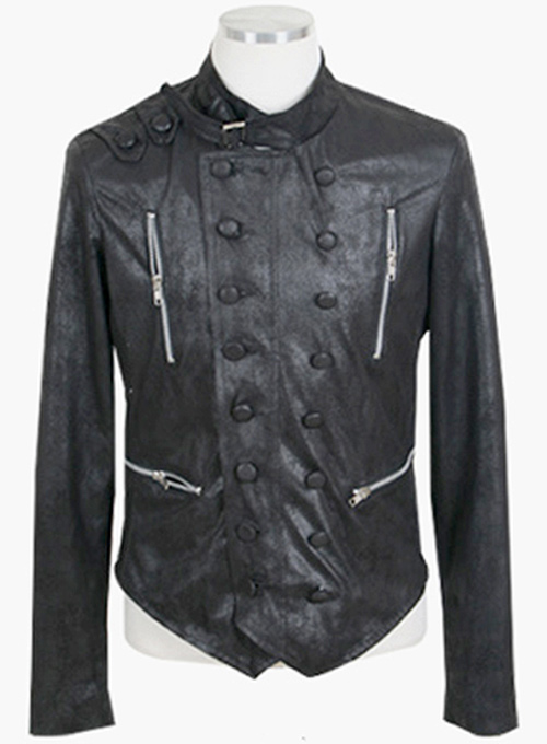 (image for) Military Leather Jacket - Click Image to Close