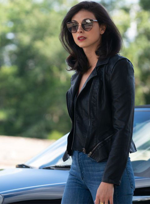 (image for) Morena Baccarin Last Looks Leather Jacket