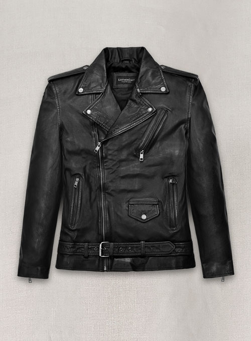 (image for) Pure Leather Biker Jacket #2 - Click Image to Close