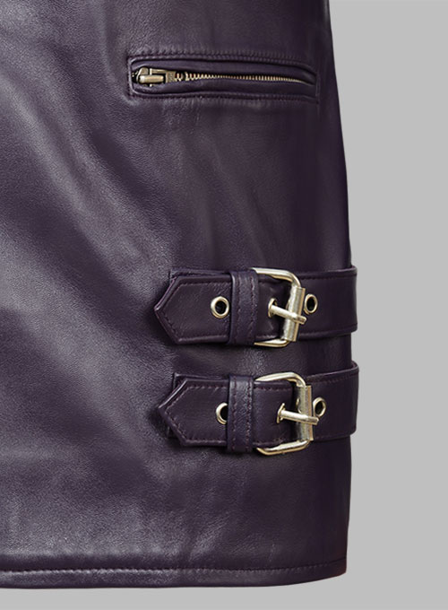 (image for) Purple Leather Jacket # 903 - Click Image to Close