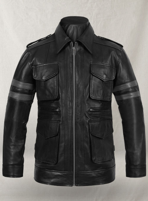 (image for) Resident Evil 6 Leon Kennedy Leather Jacket - Click Image to Close