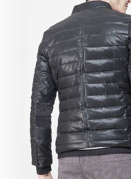 (image for) Retro Quilted Leather Jacket # 628 - Click Image to Close