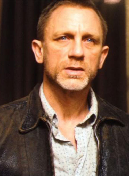 (image for) Daniel Craig Skyfall Leather Jacket - Click Image to Close