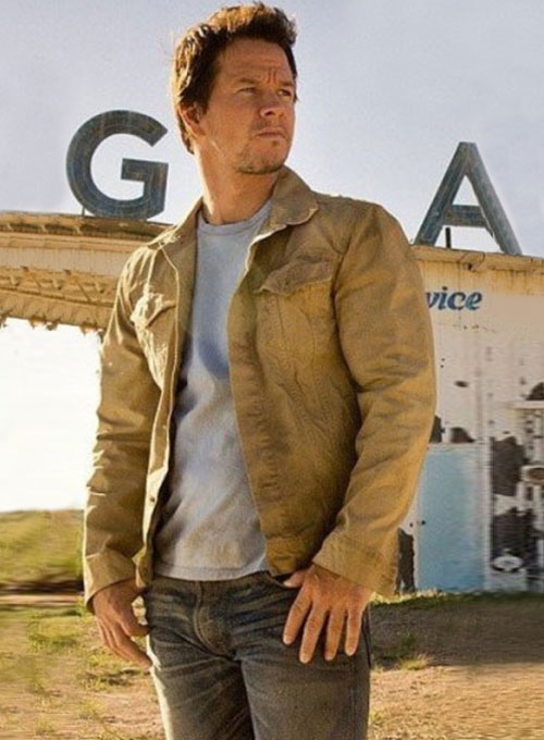 (image for) Transformers 4 Mark Wahlberg Leather Jacket - Click Image to Close
