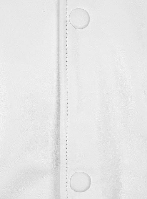 (image for) White Leather Jacket # 642