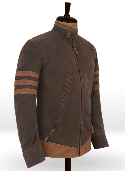 (image for) X - Men Origins Wolverine Leather Jacket - Click Image to Close