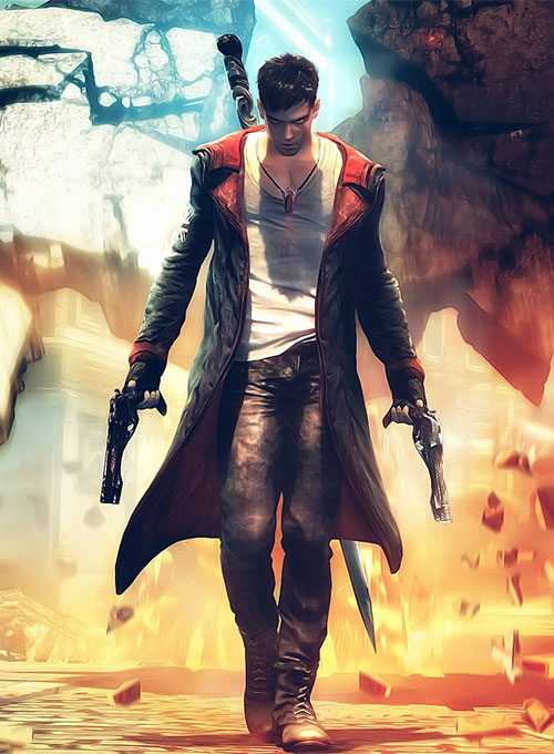 (image for) Devil May Cry 5 Dante Leather Coat - Click Image to Close