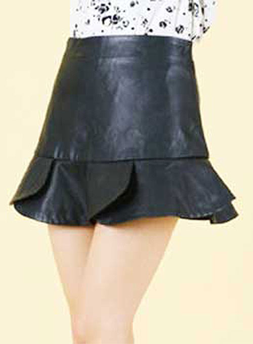 (image for) Flutter Leather Skirt - # 152 - Click Image to Close