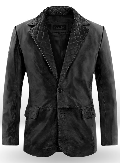 (image for) Harper Leather Blazer - Click Image to Close