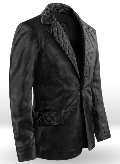 (image for) Harper Leather Blazer - Click Image to Close