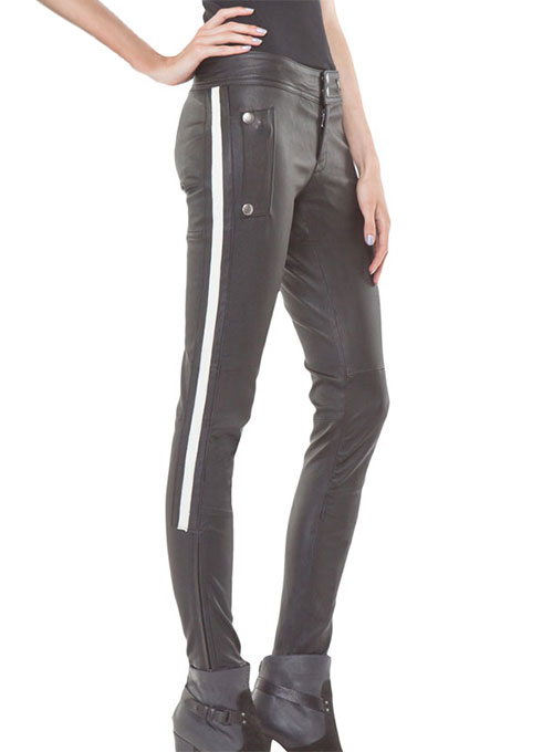 (image for) Leather Biker Jeans - Style #510 - Click Image to Close