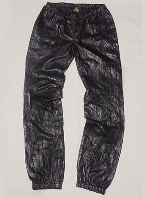 (image for) Leather Track Pants - Click Image to Close
