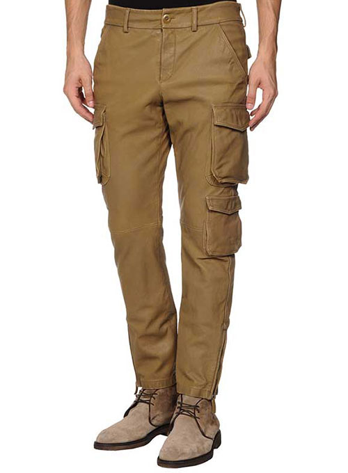 (image for) Leather Legacy Cargo Pants - Click Image to Close