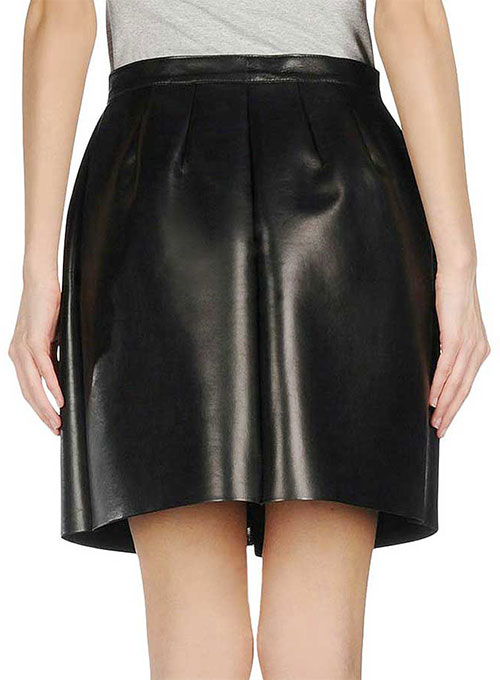 (image for) Maxine Leather Skirt - # 400 - Click Image to Close