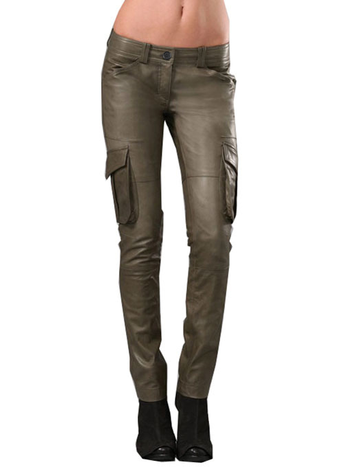 (image for) Leather Trooper Cargo Pants