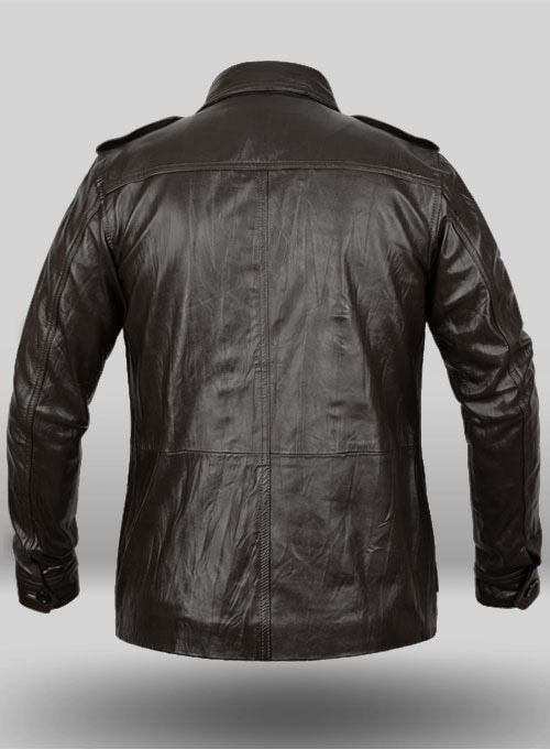 (image for) Wrinkled Brown Leather Jacket #122