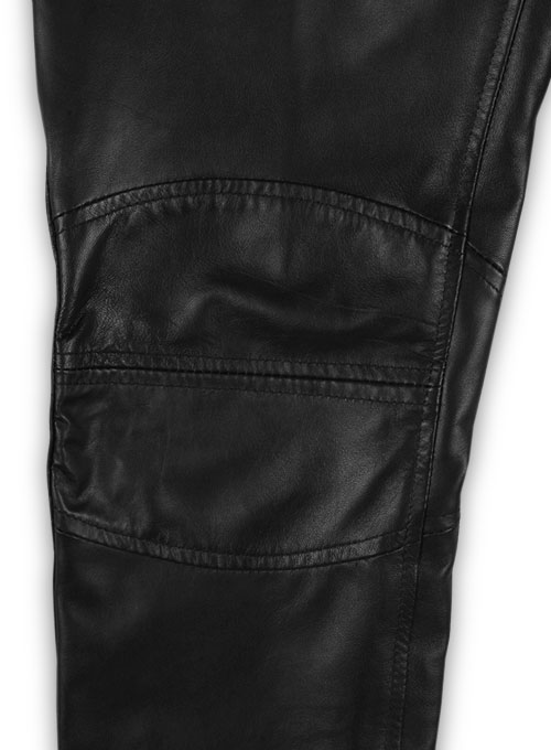 (image for) Leather Biker Jeans - Style #1 - Click Image to Close