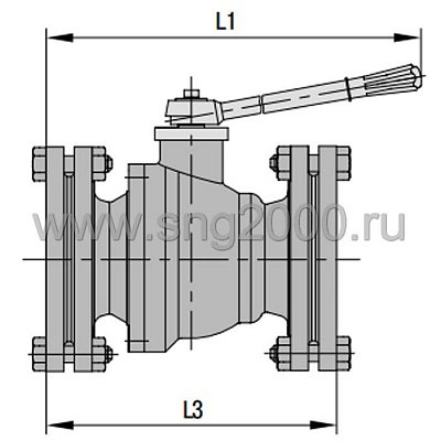 Кран шаровой МА 39010-02 р-фо-н-у DN 100 мм PN 1,6 МПа | Фото №1 Кран шаровой МА 39010-02 р-фо-н-у DN 100 мм PN 1,6 МПа | Фото №1