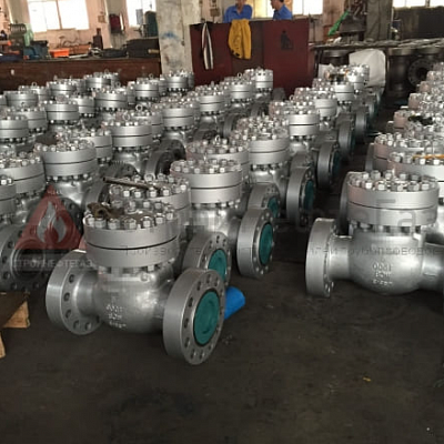 Клапан обратный поворотный 19с76нж Ду 50 Ру 16 | Фото №1 Клапан обратный поворотный 19с76нж Ду 50 Ру 16 | Фото №1