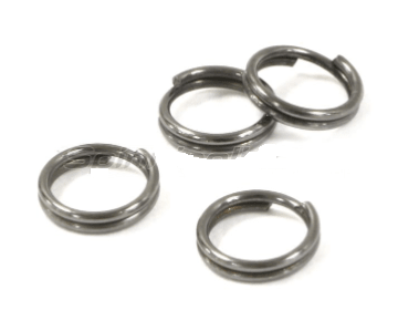 Заводные кольца Gurza-SPLIT RING ST BK №3 (диам. 3,5 мм, тест 10 кг) (8 шт. х 10)								
