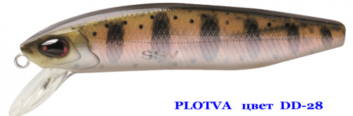 Воблер PLOTVA   SSV-PL   DD - 28       SP/0,6-1,2 m/7,0g/71 mm					