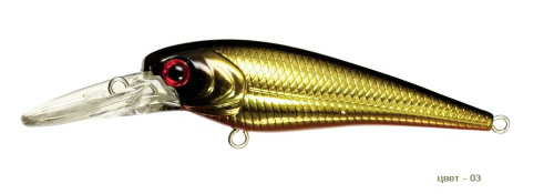 Воблер   MINNOW - M2S  SSV - M2S  -  03			