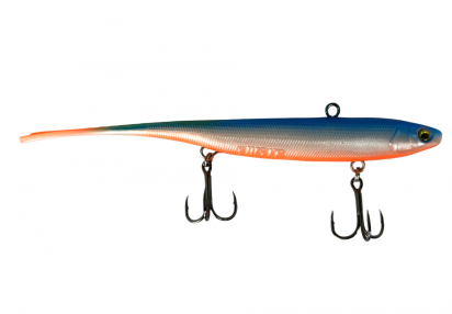 Баланслаг Jig It Whale Tail 110mm 24g цв. 002 Pearl blue 