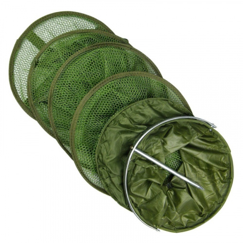 садок ФИДЕРНЫЙ КРУГЛЫЙ (капрон, D=45см, длина=200см) кат.98