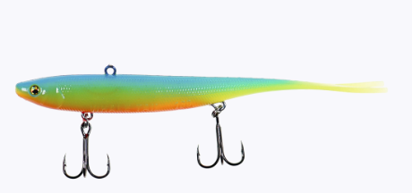 Баланслаг Jig It Whale Tail 130mm 22g цв. 003 Lemon blue 
