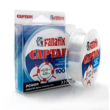 Леска FANATIK NYLON 100м  0,45 мм