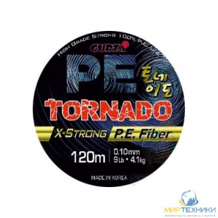 Плетенный шнур Gurza-TORNADO 0.10mm  120 оливковый