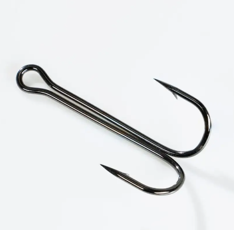 Двойник JIG IT Long double hooks, 10 шт/уп. №1/0