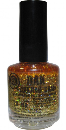 Лак рыболовный "Сделай сам" (золото)  (Три кита)