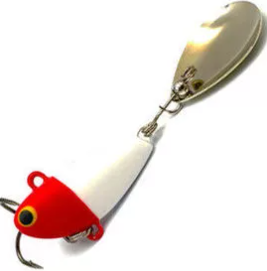 Тейл-спиннер buzzet BULLET 15g. REDHEAD