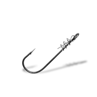 Крючки Gurza-Helix Hook MH-10 (широкое ухо+Helix) № 1/0 BN (7шт/уп)												
