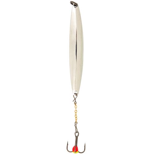 Блесна вертикал. зим. Lucky John NAIL BLADE с цеп. и тр. 65мм S блистер							