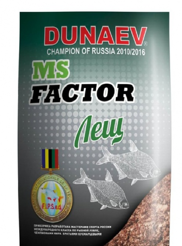 Прикормка "DUNAEV-MS FACTOR" 1кг Лещ