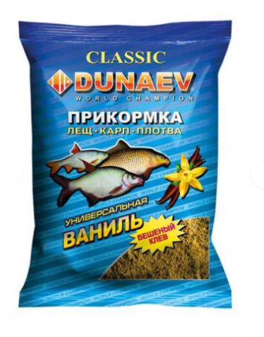 Прикормка "DUNAEV классика " 0,9 кг ваниль(р)