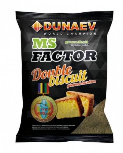 Прикормка "DUNAEV-MS FACTOR" 1кг Бисквитный взрыв 